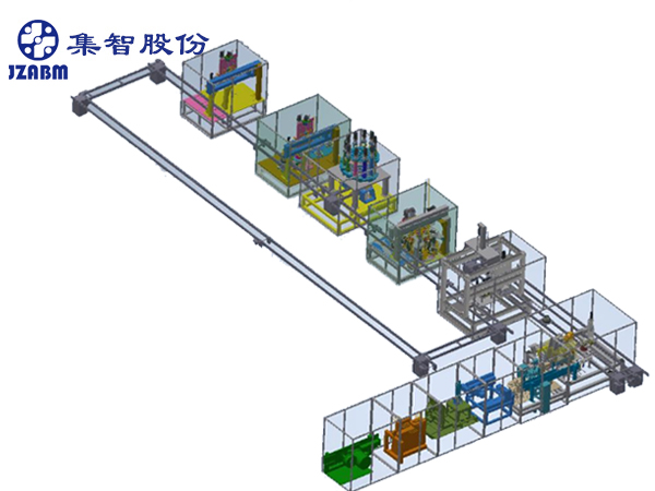 扁線電機定子生產(chǎn)線